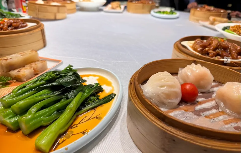 広州ツアーの広東料理での夕食交流会